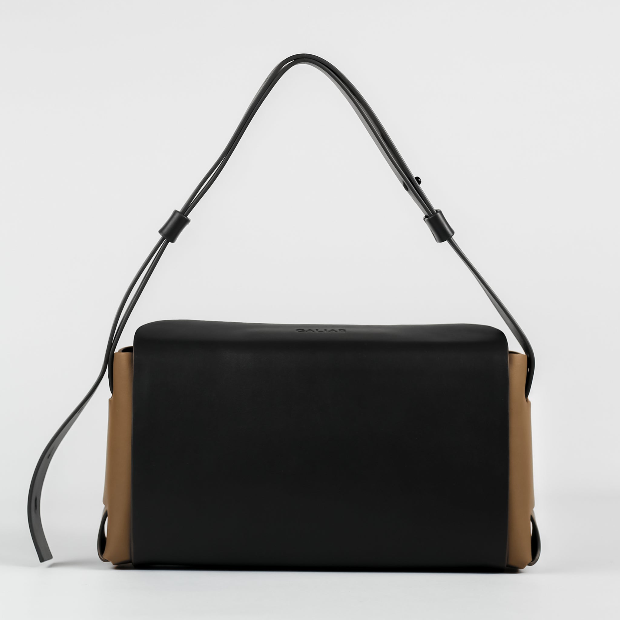 PRE ORDER - Eclat shoulder bag in Asphalt Espresso