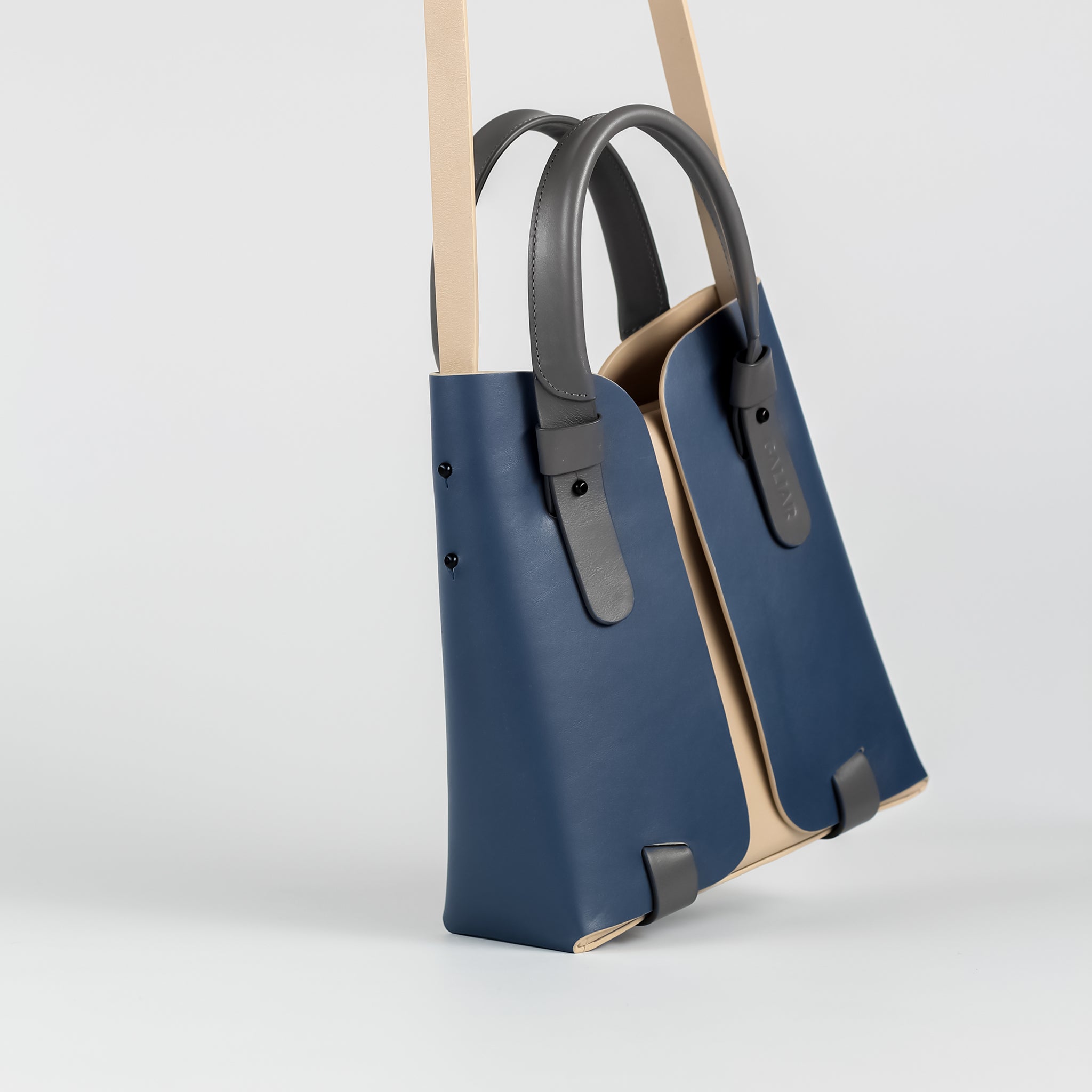 PRE ORDER - Panache square tote in Skyline Dust