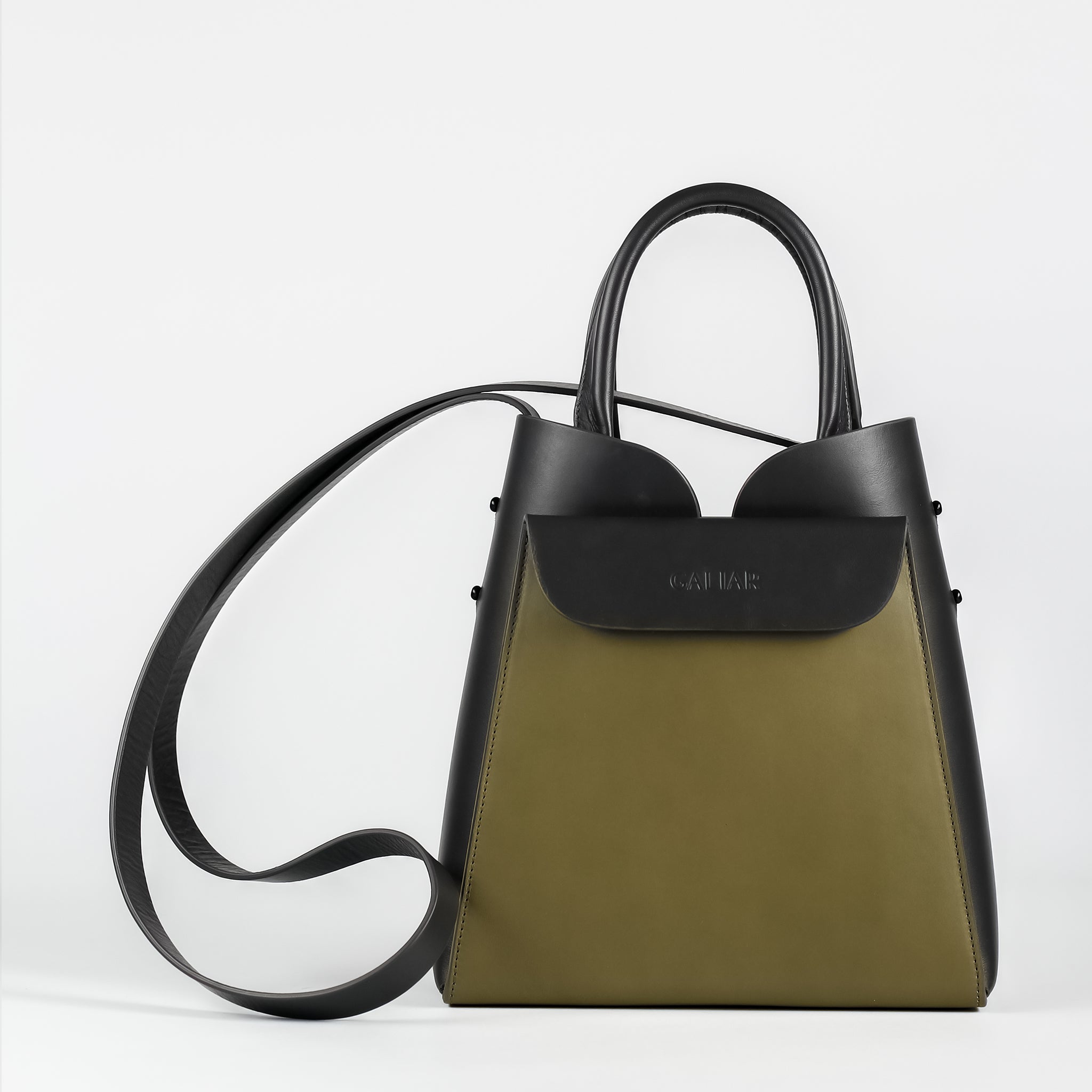 PRE ORDER - Reverie square tote in Concrete Sage