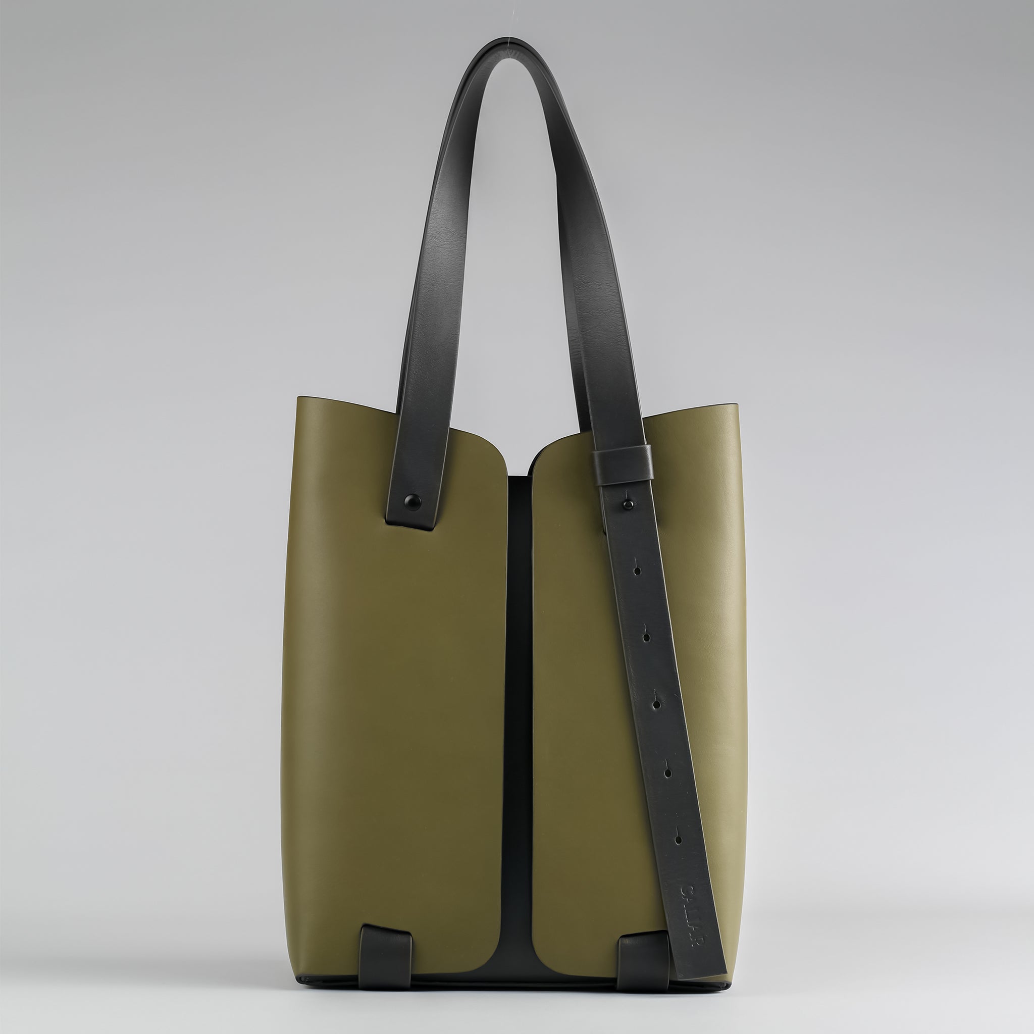 PRE ORDER - Panache vertical tote in Concrete Sage