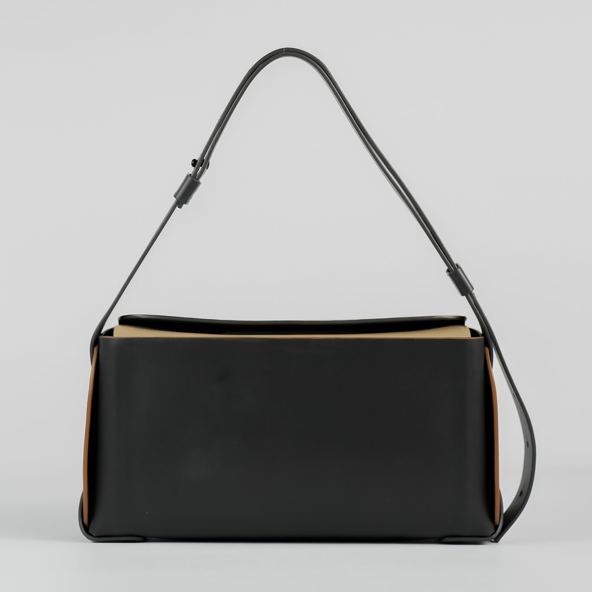 PRE ORDER - Elan shoulder bag in Asphalt Espresso